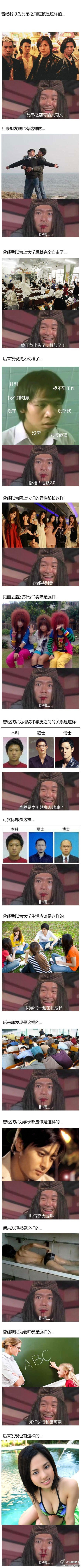 曾經我以為....後來發現.....
