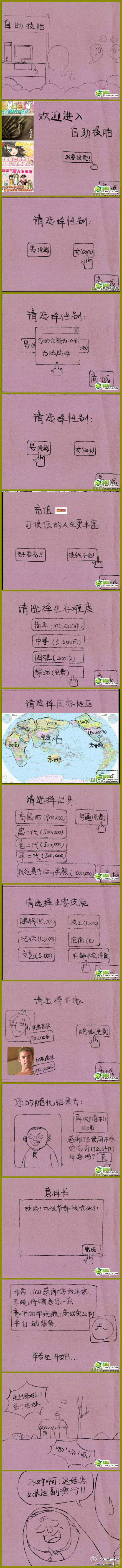 終於知道我是怎麼來到這個世界上的了