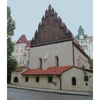 The Old-New Synagogue in Josefov - Altneuschul in old Jewish ...