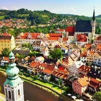 State Castle and Chateau Český Krumlov, Český Krumlov, Czech...