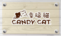 幸福貓手染拼布