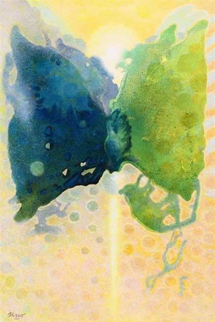 2016郭娟秋個展─水岸‧春至-封面