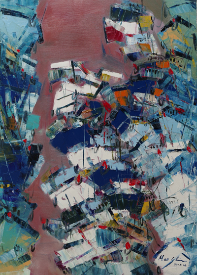 恆約─毛驥畫展-封面 恆約─毛驥畫展-封面