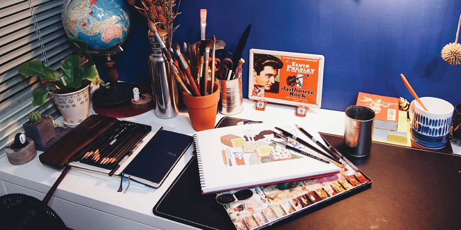 [售票]最好的禮物「心中的小怪物／角色設計+布包畫壓克力」春季美感工作坊課程-封面