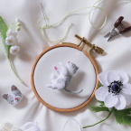 🌳線上課程，說說立體刺繡課：基礎入門到進階變化┋在繡線交織裡的平衡韻律