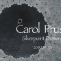 2018當代銀針筆藝術家Carol Prusa《Silverpoint Drawing》三度來台個展-封面