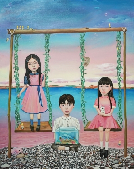 《我在那》馬俐安 × 曾義晴雙人聯展-封面