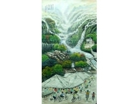 至心信樂—趙瑞林彩墨畫個展-封面 至心信樂—趙瑞林彩墨畫個展-封面