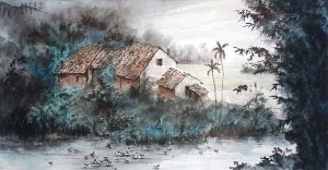 【台中市文化局】林進和彩墨畫個展-封面 【台中市文化局】林進和彩墨畫個展-封面