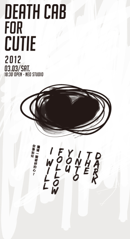 DEATH CAB FOR CUTIE Taipei Concert-封面