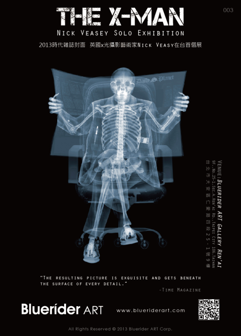 THE X-MAN : Nick Veasey Solo Exhibition-封面