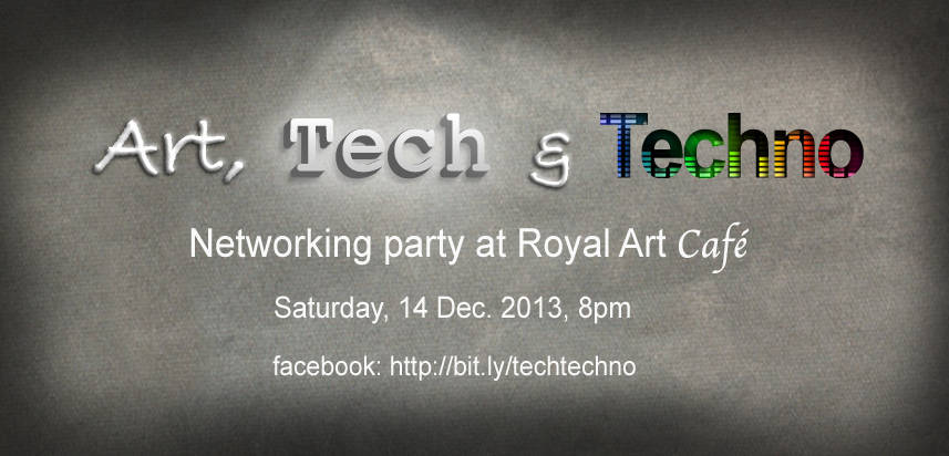 [售票]Art, Tech & Techno-封面