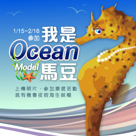 Ocean馬豆（Model） 2014屏東國立海生館 海馬時尚賀歲-封面