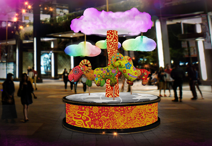 [心得]【新光三越】台北。拾光－2015羊年燈展-封面