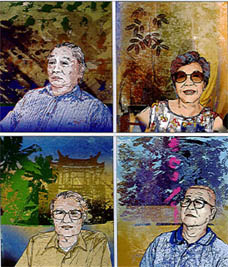 林耀堂版畫個展 「春天．文學．畫面」-封面