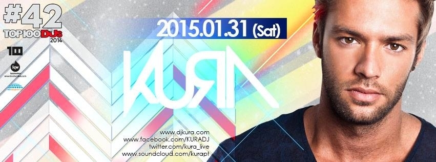 KURA #42 百大Top100 / 葡萄牙最佳電音製作人&DJ@ Room18-封面