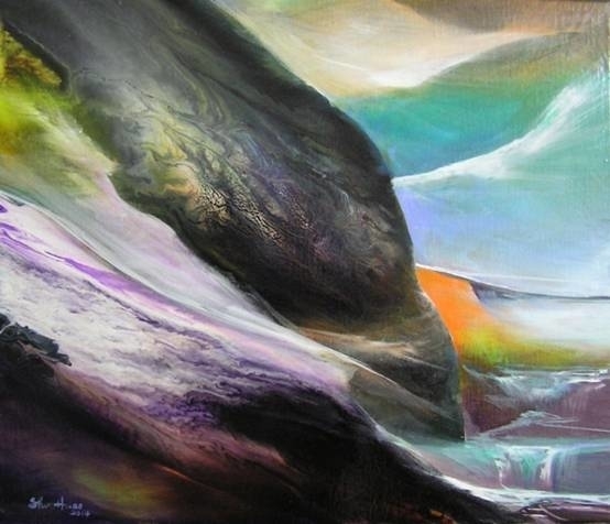 林順孝西畫創作個展 《氣化美學》-封面